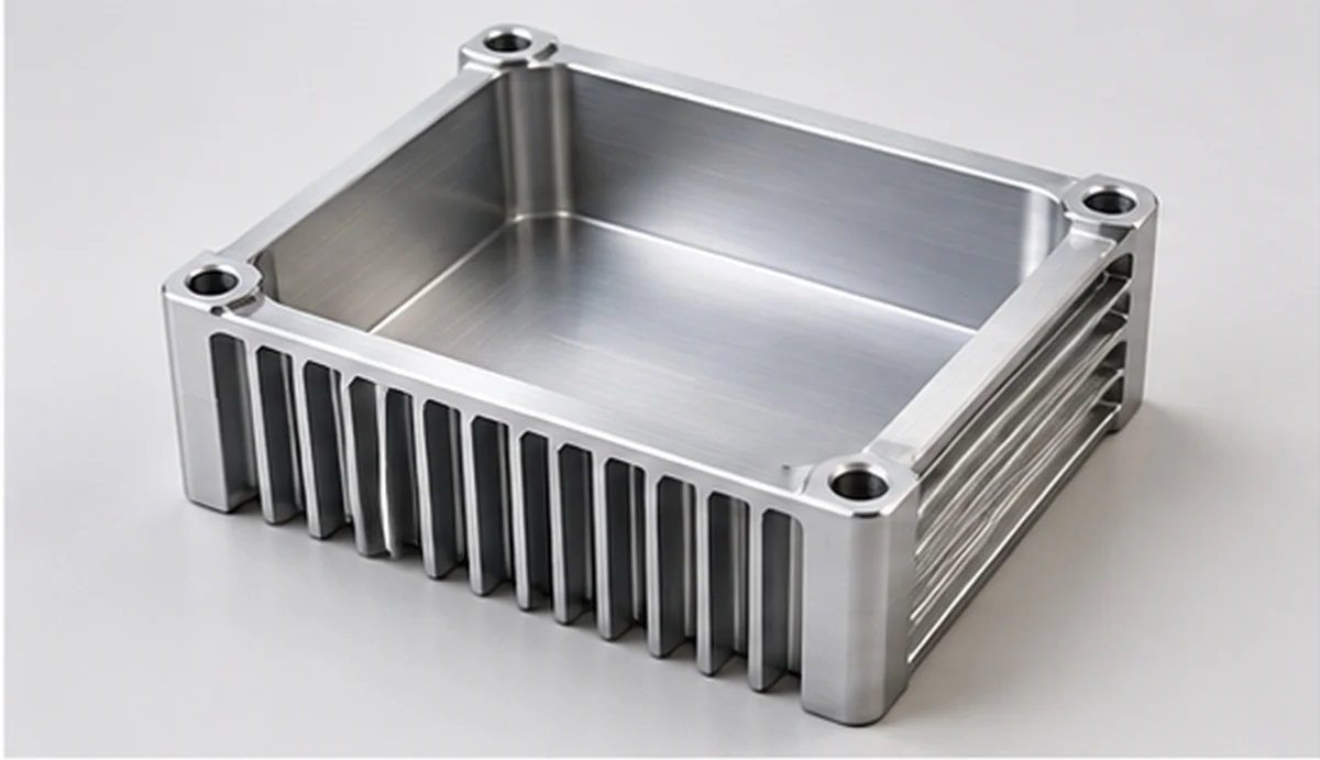 Illustrative precision-machined consumer enclosure